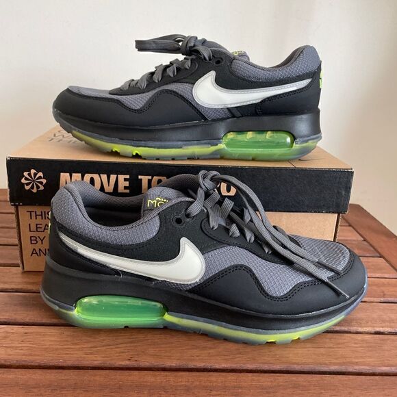 Nike Air Max Motif NN(GS) Iron Grey Volt Women Size 7.5/Big Kid 6Y(DZ5630-001) - Picture 1 of 13